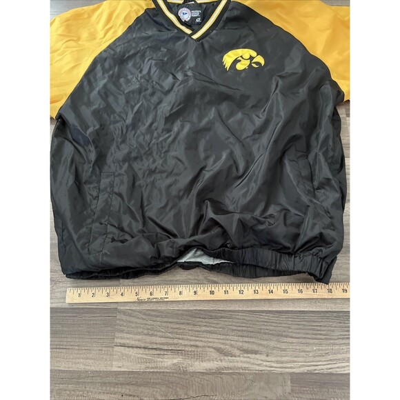 Iowa Hawkeyes Pullover Jacket Windbreaker Men’s Large NCAA - Picture 4 of 6